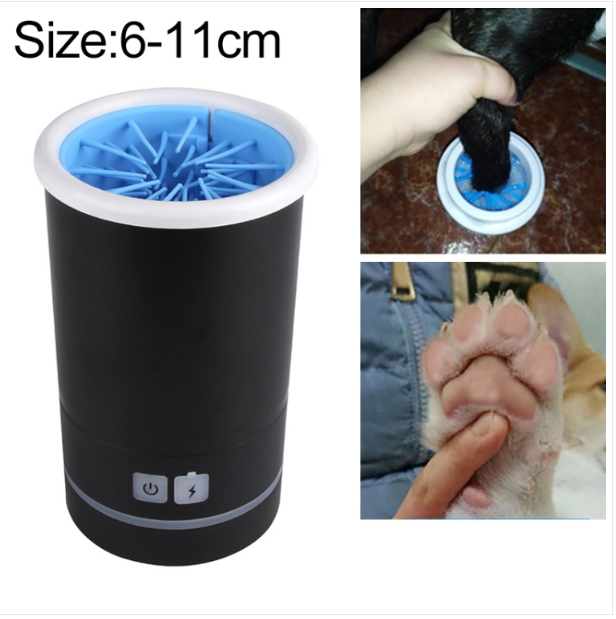 Automatic foot wash cup for pets limb cleaner for cats and dogs