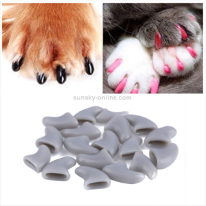 20 pieces a silicone cat nail clipper/cat claw/pet nail protector/cat nail clipper