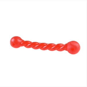 Pet rubber teething stick Playable and bite-resistant training dog teeth cleaning toy