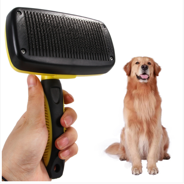 B10305 Steel needle comb wire comb Gold fur teddy pet supplies