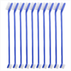 10 per dog and cat Effective pet oral care Pet toothbrush, specification: Blue handle + medium fur (blue)
