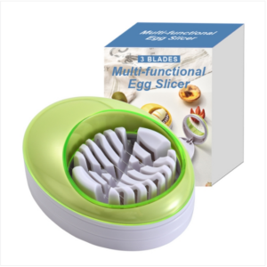 3-in-1 ABS Egg Slicer Divider for strawberries, mushrooms, bananas and other soft fruits