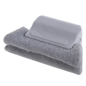 Window slot cleaning cloth cleaning brush