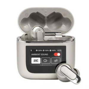 Smart LCD Touchscreen Bluetooth 5.3 Earbuds, Waterproof Wireless Sport Headphones, Intelligent Noise Reduction