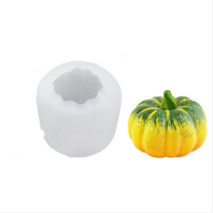 Halloween three-dimensional pumpkin cake DIY aromatherapy candle silicone mold