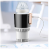 Portable smart cooling and heating cup (Color: White)