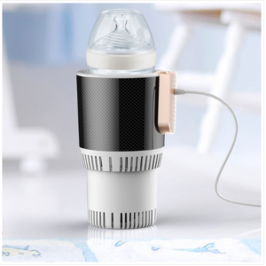 Portable smart cooling and heating cup (Color: White)