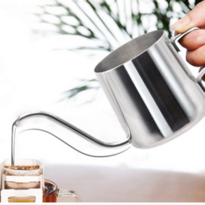 304 stainless steel mini coffee hanging ear pot by hand