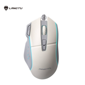 Langtu G1pro Wired Gaming 8-button Light Emitting Mouse with 4-bit DPI for PC, Laptop, Office and Gaming