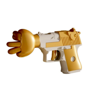 Guessing gun rock-paper-scissors desktop game gun props