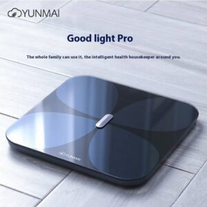 Yunmai good light pro body fat scale weight scale usb rechargeable home model measuring body weight weighing