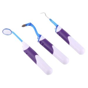 Lit-Pack 3 in 1 LED Professional Dental Oral Tool Kits
