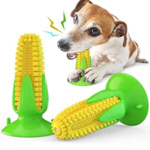 Dog toy corn teething stick dog toothbrush