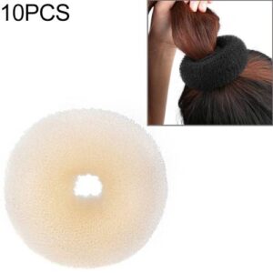 10 PCS Elegant Women Ladies Donut Hair Ring