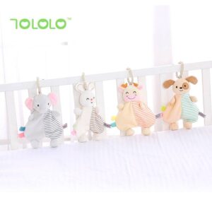 TOLOLO newborn pacifier towel can be imported to pacify baby toys plush baby toys manufacturers wholesale