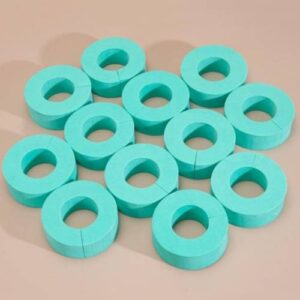 C-Shape Portable Hair Curler Beauty Fluffy No Heat No Harm Hair Sleeping Hair Roller(Cyan)