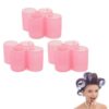 12 PCS/Set Self-Adhesive Curling Iron Hair Core Fluffy Hairdressing Tool，Random Colour Delivery,