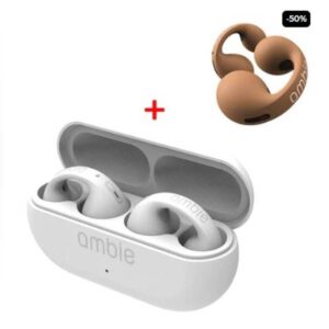 AMBIE WHITE SILICONE BROWN