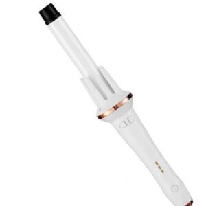 Automatic Curling Iron With Bi-Directional Rotating Ceramic Glaze Coating Hair Care, Plug: AU Plug White