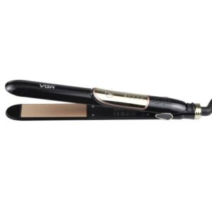 VGR V-509 35W 5 Gears AdjustableHair Straightening Curling Iron Dual-use, Plug Type: EU Plug(Black)