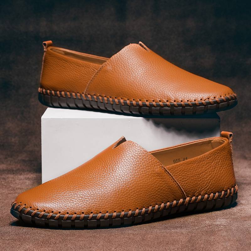 Men's Casual Shoes Slip On Leather Loafers