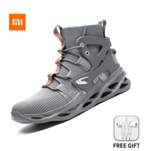 Xiaomi Youpin Men Safety Work Boots Women Fashion High Quality Steel Toe Anti-Collision Puncture-Proof Working Sneakers Unisex