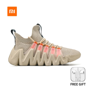 Xiaomi Youpin Basketball Shoes for Men Summer Spring Sea Wave Soft Breathable Top-light Casual Sneakers for Men Large Size 39-46