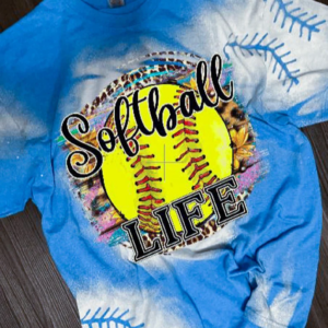 Bleached Shirt for Softball Players’ Stylish Wardrobe