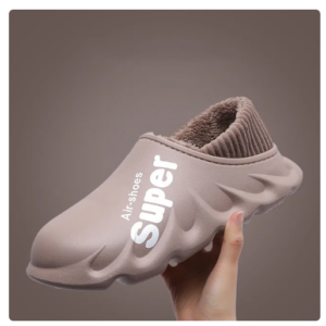 2022 New Winter Slippers Warm Men Shoes Waterproof Women Couples Non-Slip Plush Cotton Indoor Outdoor Cozy Cotton Shoes Unisex