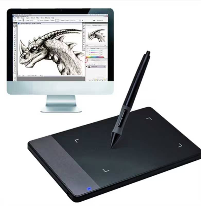 Huion 4.0 x 2.23 inch electronic graphics drawing tablet 420 with pen