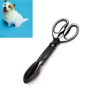 3 PCS Dog Pick Up Toilet Pet Shoveling Device Cat Dog Excrement Picking Feces Clip(Black)