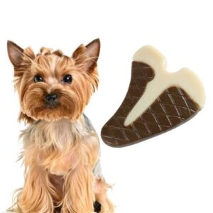Pet Bite Resistant Toy Nylon Cowhide Molar Teeth Eating Play Bone Dog Toy