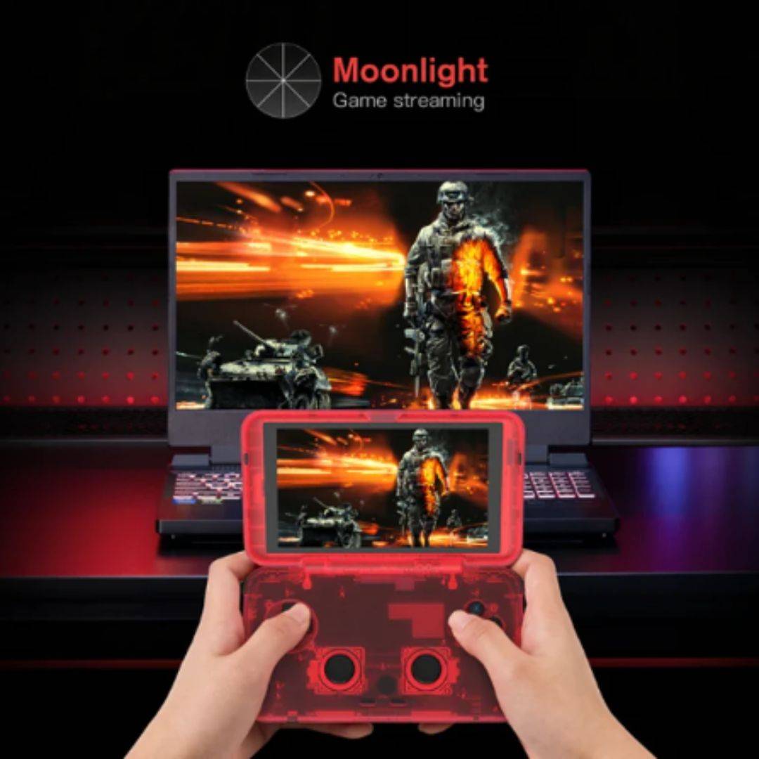 Retroid Pocket Flip 4.7Inch Touch Screen Handheld Game Player 4G+128G Wifi Android 11 Video Game Console 5000mAh Active Cooling