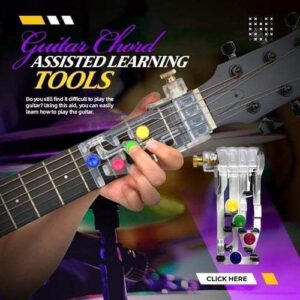 BUY 2 GET 1 FREE Guitar Chord Assisted Learning Tools