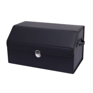 Car Trunk Leather Storage Box
