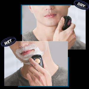 Portable Electric Shaver with A Compact Design for Quick Grooming