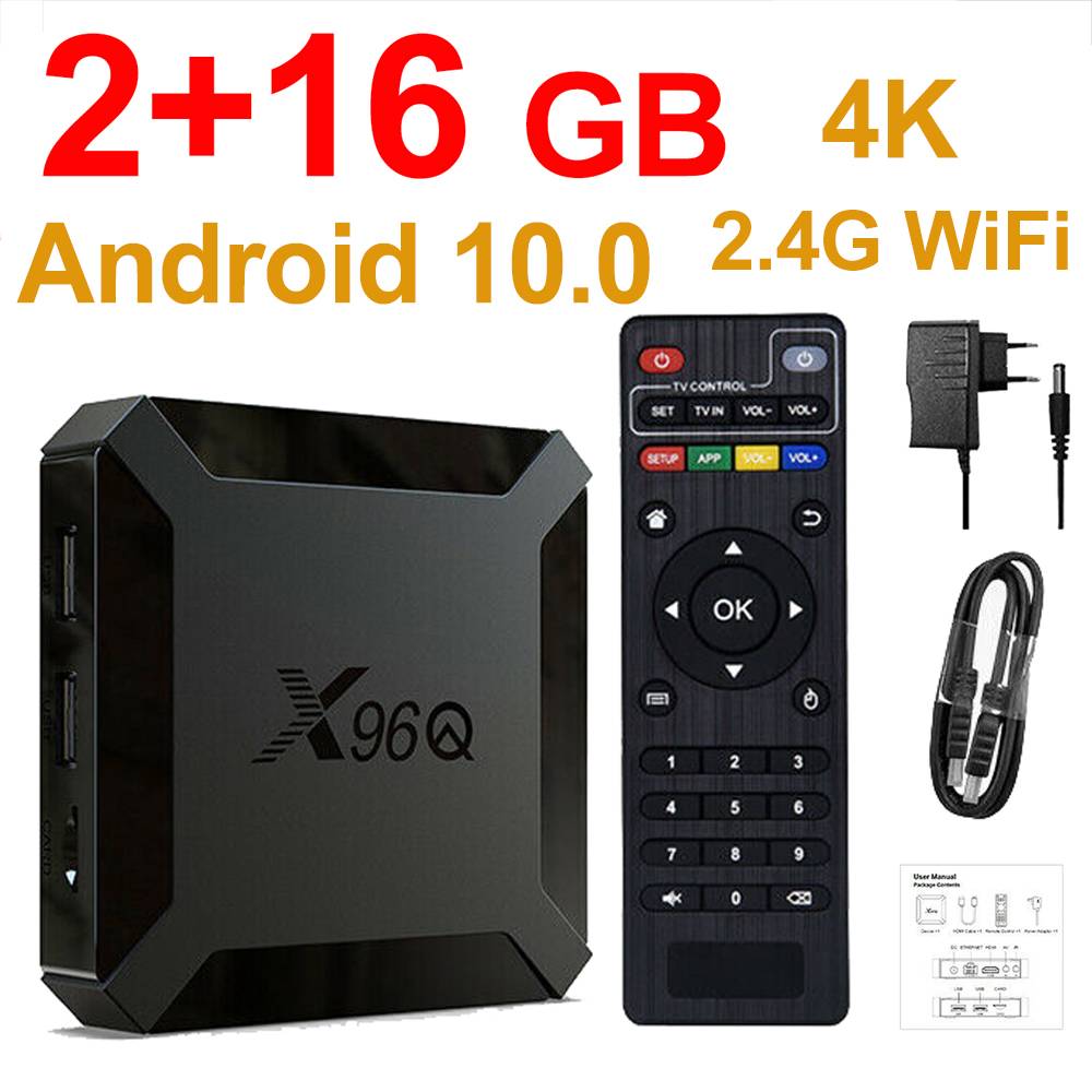 New X96 Android 10.0 Smart TV BOX with WIFI