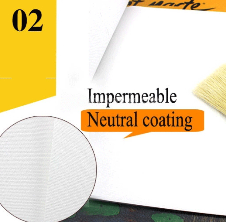 10pcs/pack Acrylic oil painting Canvas paper Book canvas paper