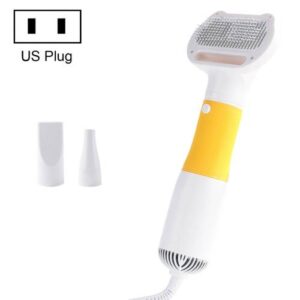 3 in 1 600W Pet Electric High Wind Hair Removal Blowing Combs, Specification: US Plug 110V