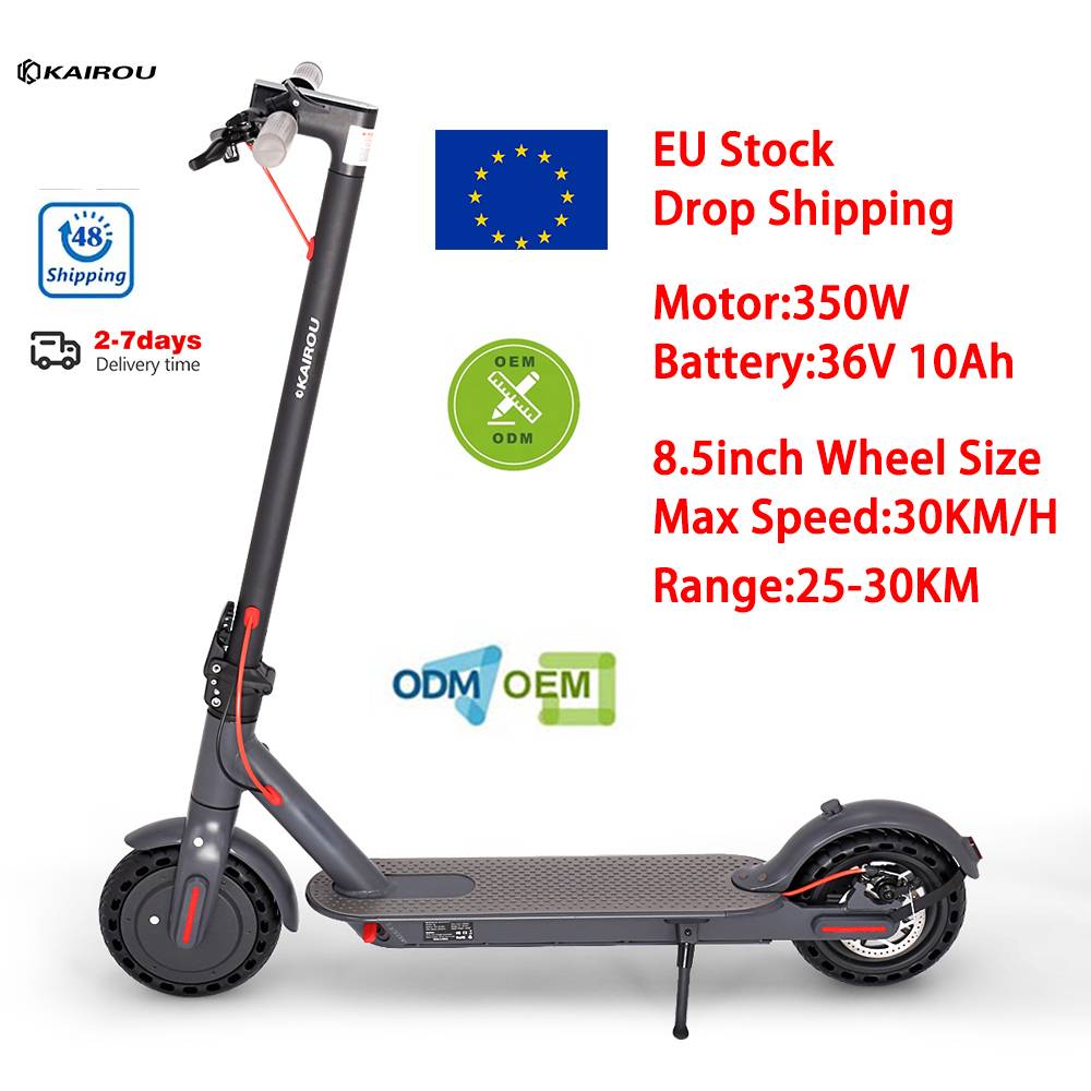High-Quality A6 365 Adult Electric Scooter: 350W, 10Ah, 30Km/h