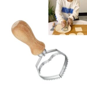 Zinc Alloy Biscuit Mold Cake Mould Baking Kitchen Tools, Style:Heart