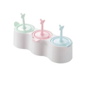 2 Sets 3 in 1 Children DIY Popsicle Mold Homemade Ice Cream Mold Set(Deer)
