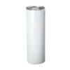 20OZ Double Layer 304 Stainless Steel Car Straight Thermos Cup(White)