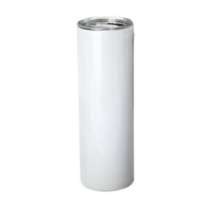 20OZ Double Layer 304 Stainless Steel Car Straight Thermos Cup(White)