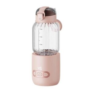 400ml Wireless Instant Water Warmer Electric Kettle For Baby Formula With 15000 MAh Battery Capacity(Pink)