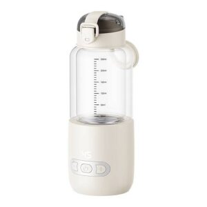 250ml Wireless Instant Water Warmer Electric Kettle for Baby Formula With 15000 mAh Battery Capacity(White)