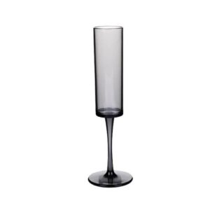 165ml Household Acrylic Champagne Glasses(Black)