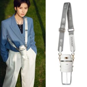 Saylee 500ML Portable Tritan Straw Cup(White)