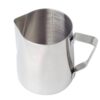600ml Inner Scale Pull Flower Cup Stainless Steel Milk Foam Cup Coffee Utensils