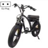 BEZIOR XF001 1000W 48V 12.5AH retro electric bicycle with LCD digital display & 20-inch tires, European regulations (elegant black)